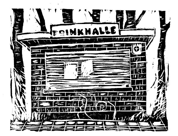 Trinkhalle schwarz